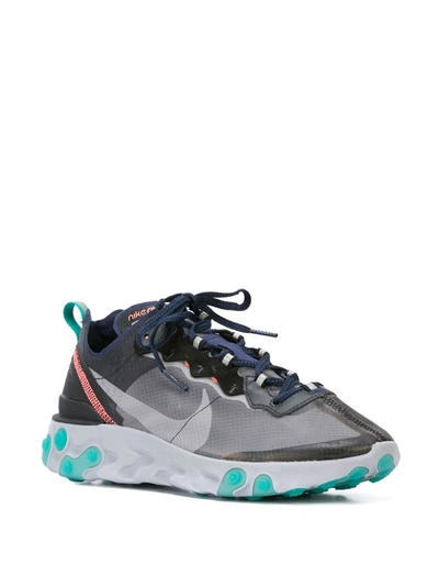 Nike React Element 87 Sneakers In Grey