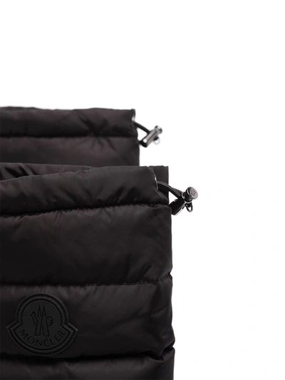 Shop Moncler Ginette Padded Boots In Black