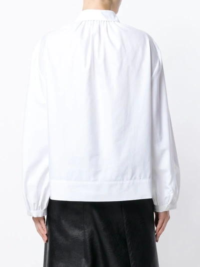 Shop Stella Mccartney Classic Loose-fit Shirt In White