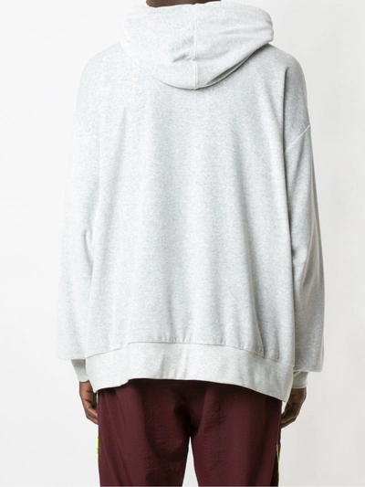 Shop Àlg Plush Sweatshirt In Grey
