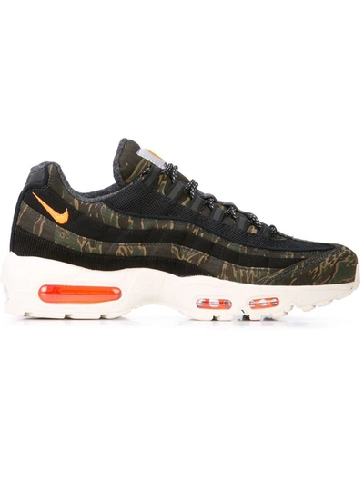Nike Carhartt Wip Air Max 95 Camouflage-print Ripstop Trainers In Black |  ModeSens