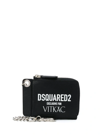 Black Card holder with strap Fendi - Vitkac Italy