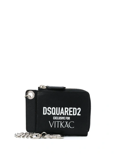 Shop Dsquared2 Exclusive For Vitkac Wallet In Black