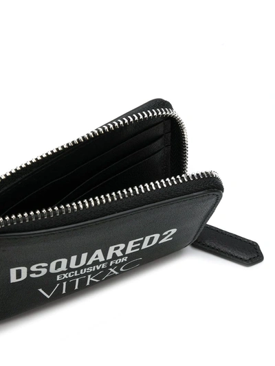 Shop Dsquared2 Exclusive For Vitkac Wallet In Black