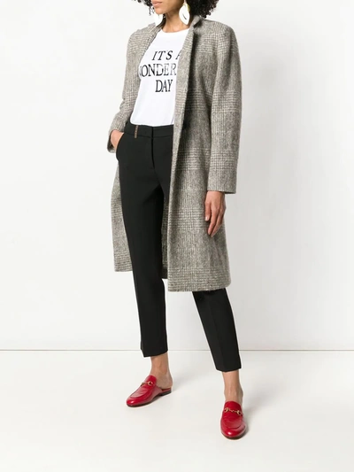 Peserico Cigarette Trousers In Black