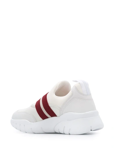Shop Bally Brinelle Low-top Sneakers In White