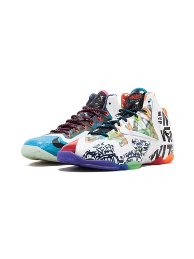 Nike Lebron 11 Premium Sneakers In Multicolour