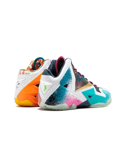 Nike Lebron 11 Premium Sneakers In Multicolour