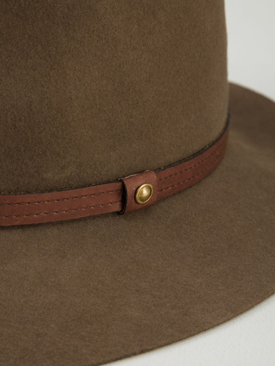 Shop Rag & Bone Fedora Hat In Brown
