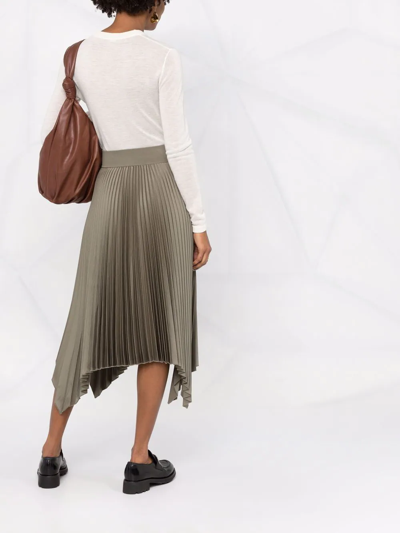 Joseph Round-neck Knitted Top In Neutrals