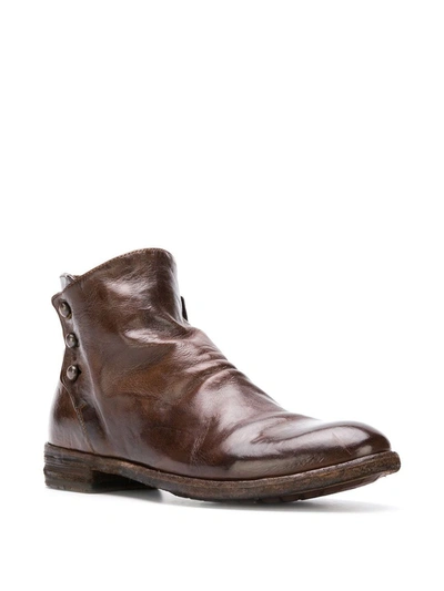 Shop Officine Creative Lexikon Ankle Boots In Brown