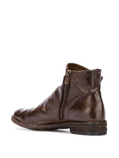 Shop Officine Creative Lexikon Ankle Boots In Brown