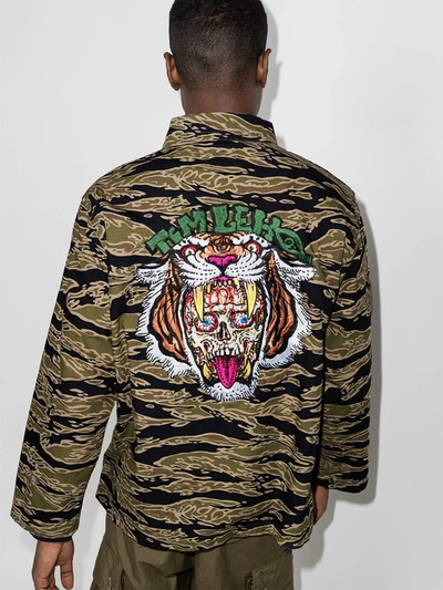 Wacko Maria X Tim Lehi Tigercamo Shirt Jacket In Camo | ModeSens