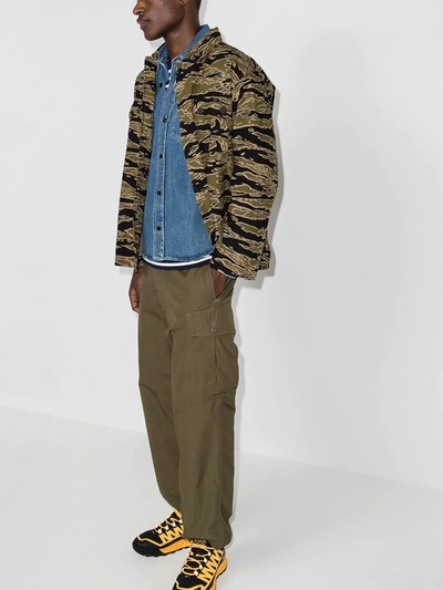 Wacko Maria X Tim Lehi Tigercamo Shirt Jacket In Camo | ModeSens