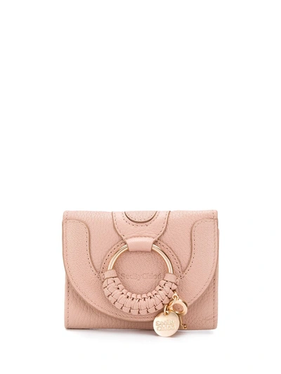 Shop See By Chloé Hana Trifold Wallet In Pink