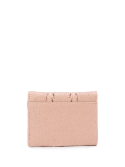 Shop See By Chloé Hana Trifold Wallet In Pink