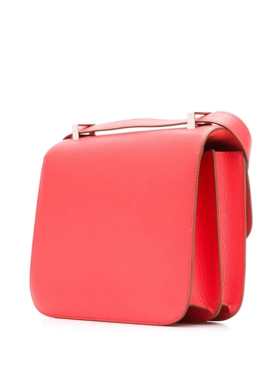 Pre-owned Hermes 2012  Constance Shoulder Bag In Pink