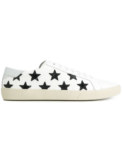 Shop Saint Laurent Sl/06 California Low-top Sneakers In White