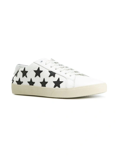 Shop Saint Laurent Sl/06 California Low-top Sneakers In White