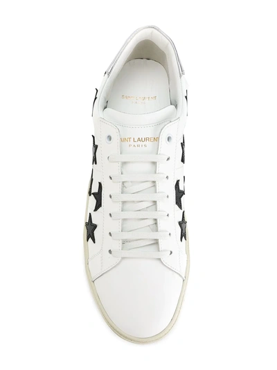 Shop Saint Laurent Sl/06 California Low-top Sneakers In White