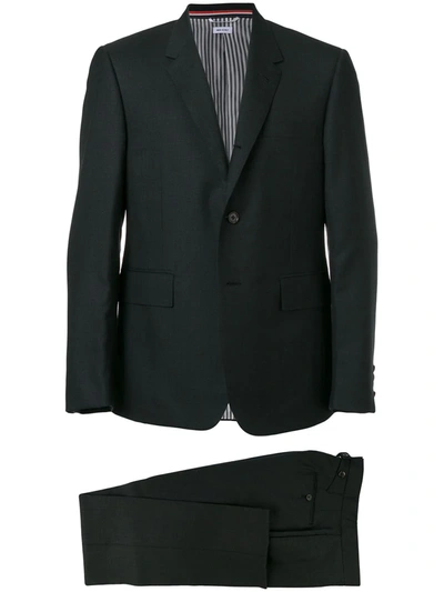 Shop Thom Browne Single-breasted Two-piece Suit In Grey