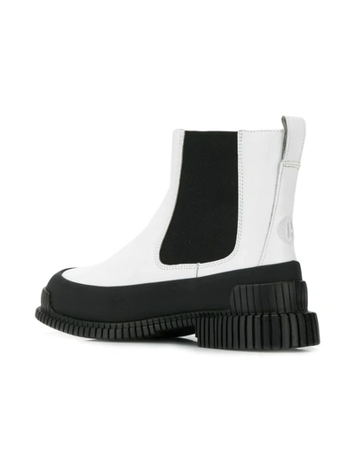 Shop Camper Wedge Boots In White