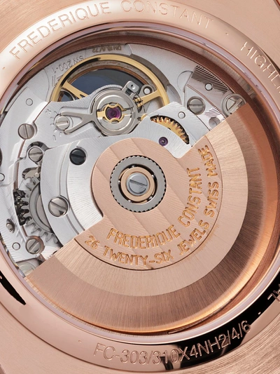 Frederique Constant Highlife Heart Beat 41mm In Silver