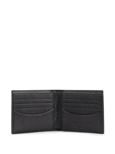 PHILIPP PLEIN FRENCH BI-FOLD WALLET - 黑色