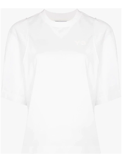 Shop Y-3 Short-sleeve T-shirt In White
