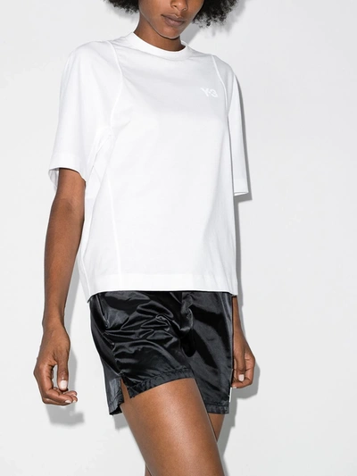 Shop Y-3 Short-sleeve T-shirt In White