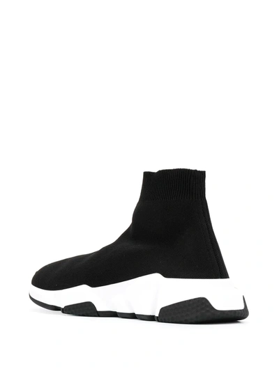 Shop Balenciaga Speed Lace-up Sneakers In Black