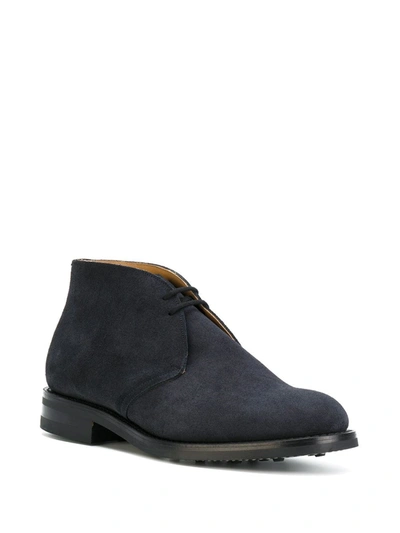 Shop Church's Ryder 3 Desert Boots In Blue