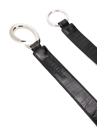 Shop Shaun Leane Hook Keyring In Black