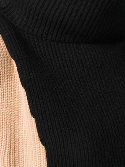 Cashmere In Love Knit Overlay Brooke Vest In Black