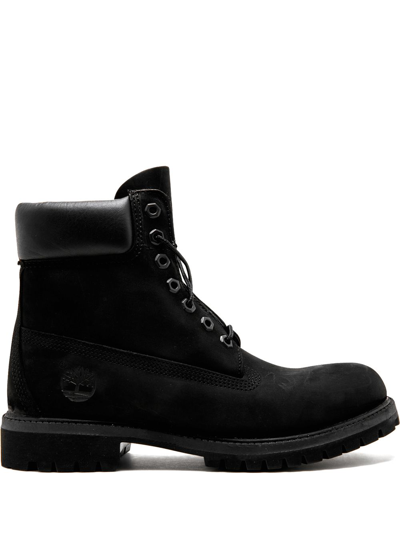 Shop Timberland 6 Inch Waterproof Boots In Black