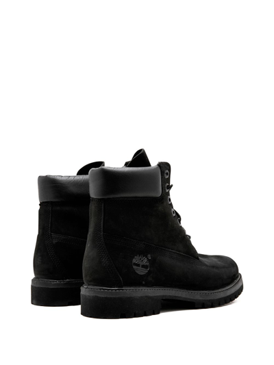 Shop Timberland 6 Inch Waterproof Boots In Black