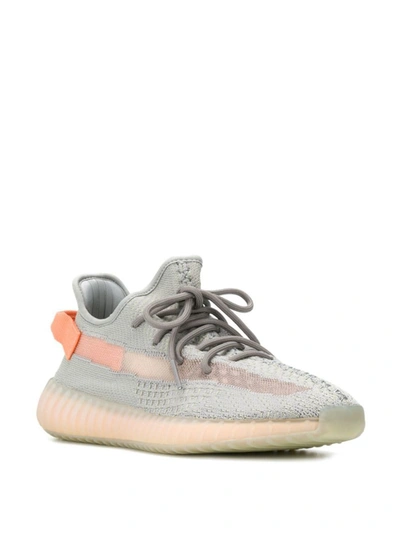 Shop Adidas Originals Boost 350 V2 "true Form" Sneakers In Grey