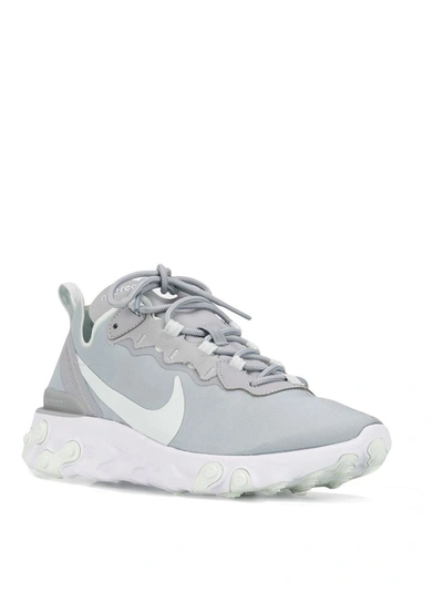 Shop Nike React Element 55 Sneakers In Grey