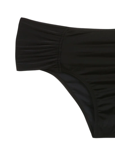 Shop Brigitte Strapless Bikini Set In Black