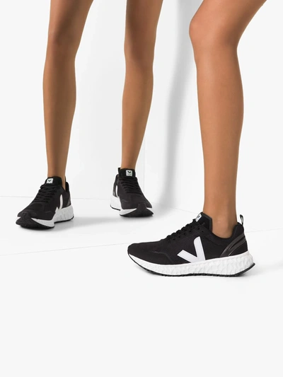 Shop Veja Condor Low Top Sneakers In Black
