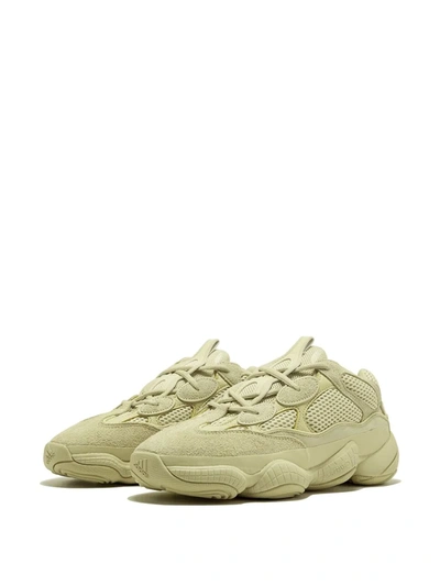 Shop Adidas Originals Yeezy 500 "super Moon Yellow" Sneakers In Neutrals