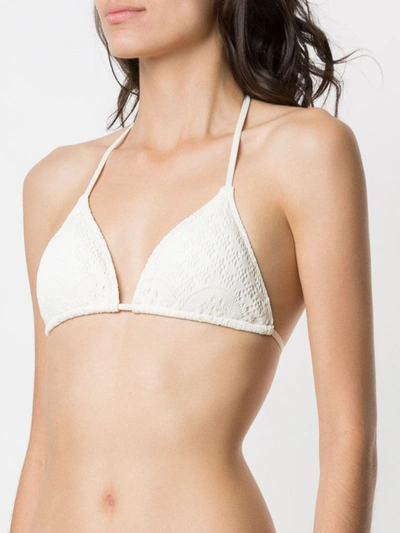 Shop Track & Field Young Renda Bikini Top In White