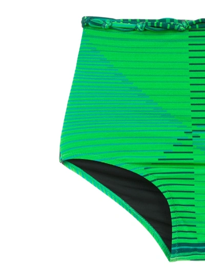 Amir Slama Printed Bikini Set In Green