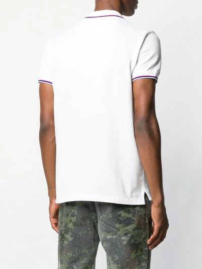 Shop Diesel T-randy-new Polo Shirt In White