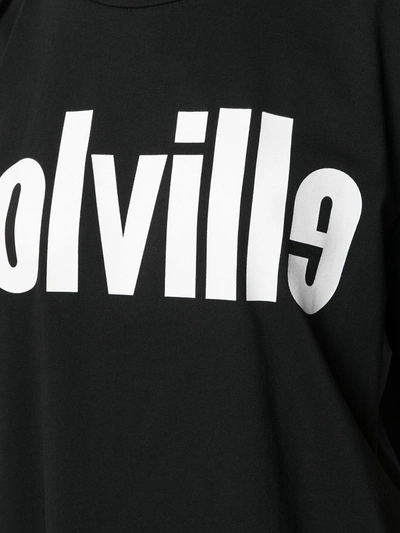 Shop Colville Logo Print T-shirt In Black