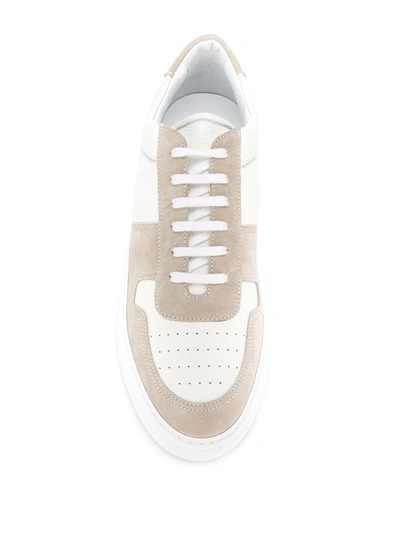 COLOUR BLOCK LACE-UP SNEAKERS