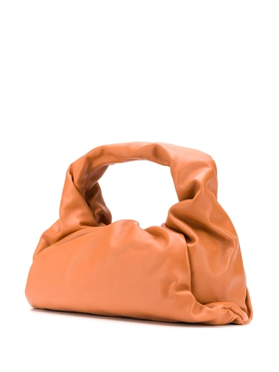 Shop Bottega Veneta The Shoulder Pouch Bag In Orange