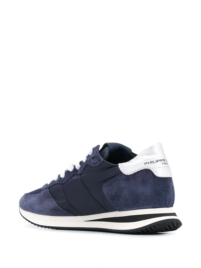 Philippe Model Trpx Basic Sneakers In Blue