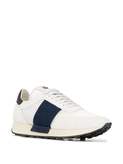 Shop Moncler Low-top Sneakers In White