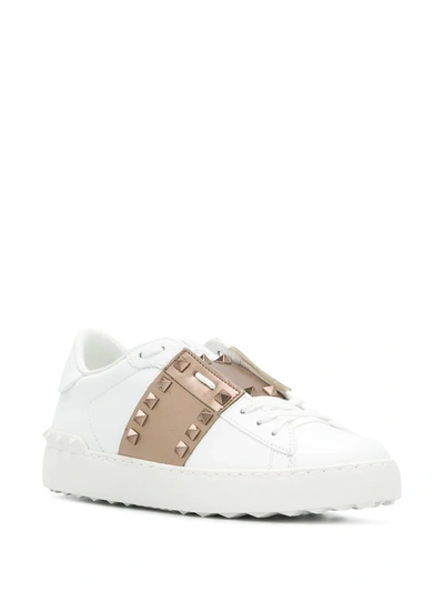 ROCKSTUD 皮质板鞋